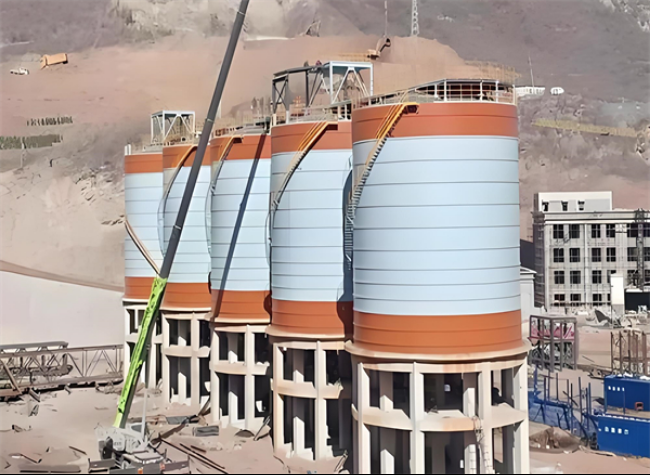 良庆高架钢板仓